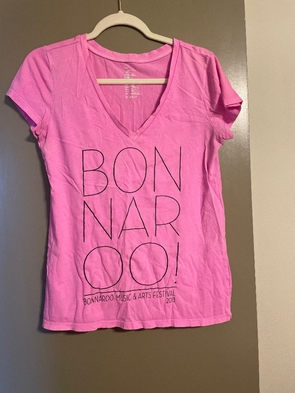 Gap T-shirt Bonnaroo 2013